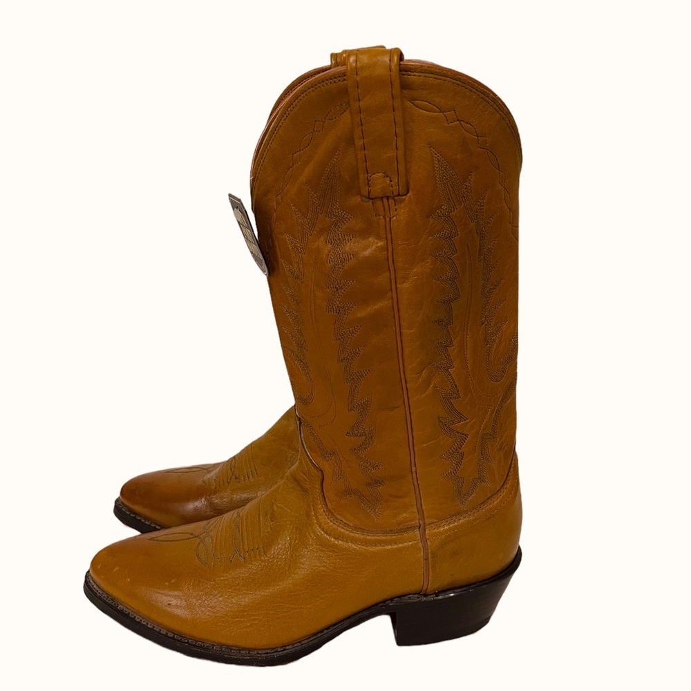 NWT Vintage Dan Post Leather Western Boots | 9.5 - Picture 12 of 14
